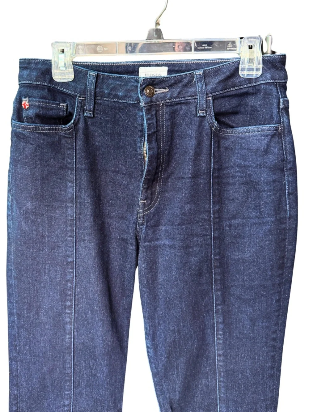 29 EUC - Hudson Heidi High Rise - Flare - Front Hem Split - Indigo - Picture 4 of 7
